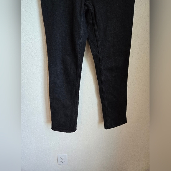 Everlane The Original Curvy Cheeky Jean Straight Coal Black Sz 24 - Picture 6 of 16